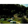 CPSM Corrèze camping au pied du Moulin avec caravanes, Éditions Théojac