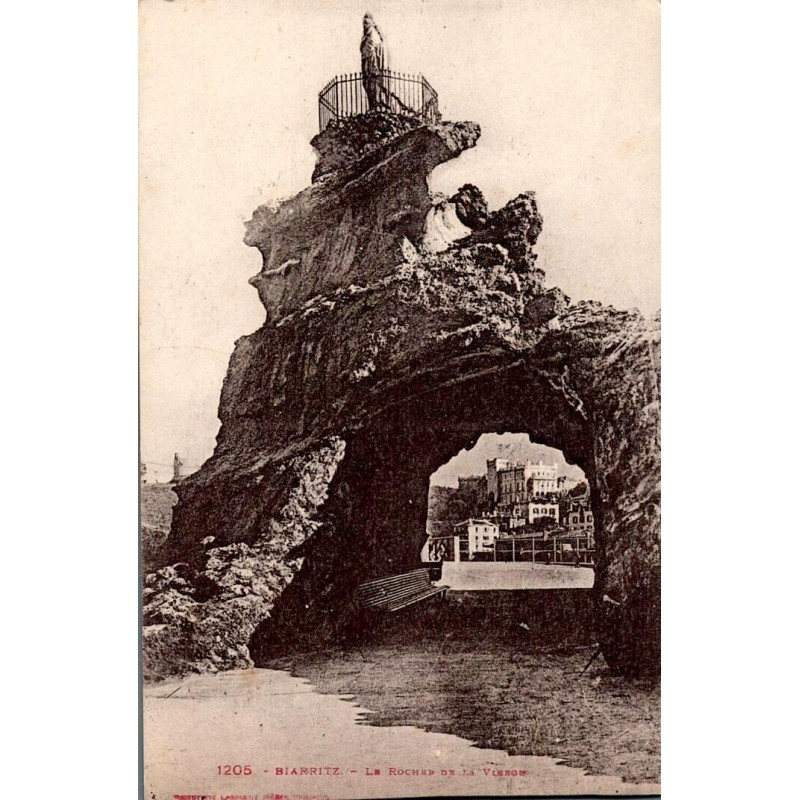 1205 - BIARRITZ -Le Rocher d ela Vierge