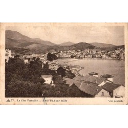 77 - La Côte Vermeille - BANYULS SUR MER - Vue Générale