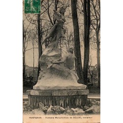 PERPIGNAN - Fontaine Monumentale de BELLOC, Sculpteur