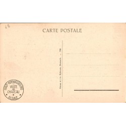 Carte postale ancienne Haut-Koenigsbourg le grand escalier