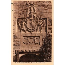10 - HAUT-KOENIGSBOURG - Écusson du portail d'Entrée