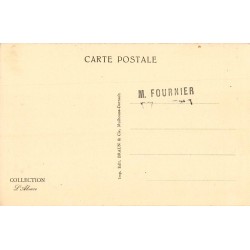 Carte postale ancienne Strasbourg Musée Alsacien la cour