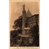 Carte postale ancienne du Mont Sainte-Odile avec la nouvelle tour et la statue de Sainte-Odile