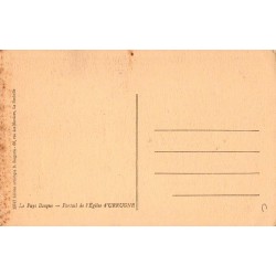 Carte postale ancienne Pays Basque portail de l’église d’Urrugne