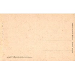 Carte postale ancienne Strasbourg ruines de Sainte-Madeleine