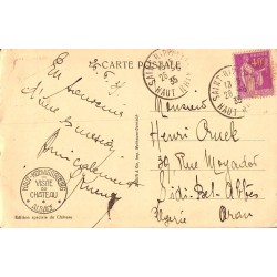 Carte postale ancienne Haut-Koenigsbourg la chambre à coucher