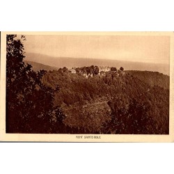 Carte postale ancienne représentant le Mont Sainte-Odile en Alsace