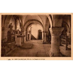 Carte postale ancienne de la chapelle de la Croix au Mont Sainte-Odile