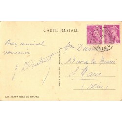 Carte postale ancienne Couvent de Saint-Odile vue d’avion