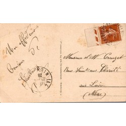 Carte postale ancienne Strasbourg Place Gutenberg et Grandes Arcades