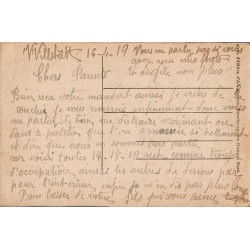 Carte postale ancienne Strasbourg Place Broglie historique