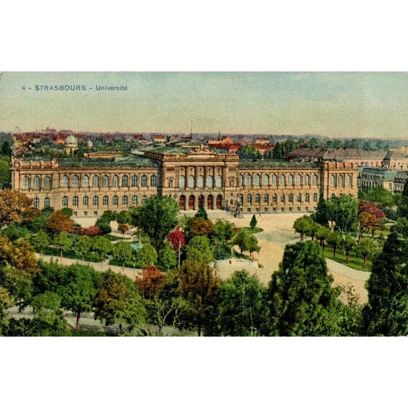 Carte postale ancienne Strasbourg Université historique
