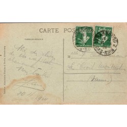 Carte postale ancienne Strasbourg Alsace vue générale historique