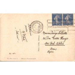 Carte postale ancienne Strasbourg Maison Kammerzell historique