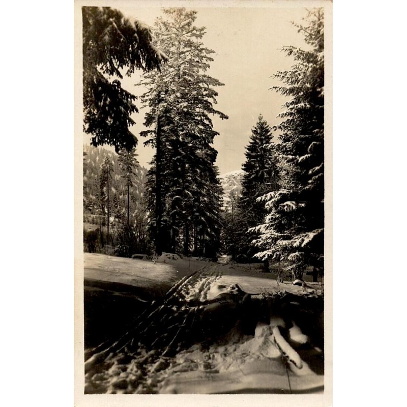 Carte postale ancienne du lac de Soultzeren dans la vallée du Munster