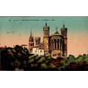 Carte postale ancienne de l’abside de la basilique Notre-Dame de Fourvière à Lyon