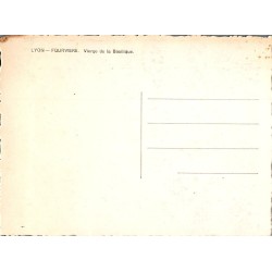 Carte postale ancienne Lyon Fourvière Vierge de la basilique