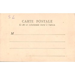 Carte postale ancienne Autun porte occidentale de la cathédrale