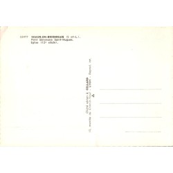 Carte postale ancienne Semur-en-Brionnais Petit Séminaire Saint-Hugues église XIIᵉ siècle