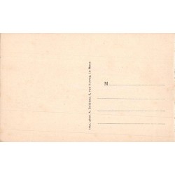 Carte postale ancienne Le Mans intérieur cathédrale chœur 1254