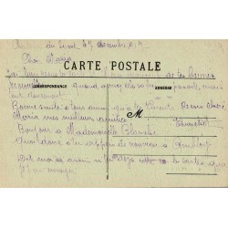 Carte postale ancienne Le Luart Château de Luart étang