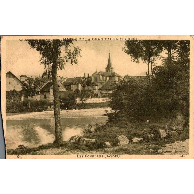 Carte postale ancienne Grande Chartreuse Les Échelles Savoie