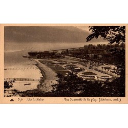 376 - Aix Les Bains - Vue d'ensemble d ela plage (Petriaux, arch.)