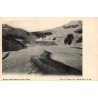Carte postale ancienne montrant le Glacier des Évettes et le Col de Seá en haute montagne