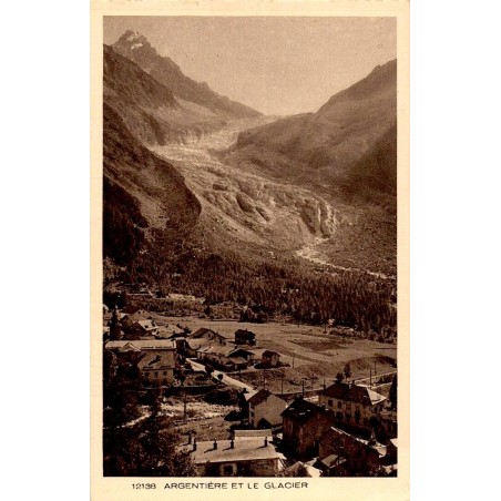 12138 - ARGENTIÈRE ET LE GLACIER
