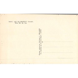Carte postale ancienne Lac du Bourget rive Est Savoie