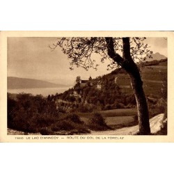 11850 - LE LAC D'ANNECY - Route du Col de la Forclaz