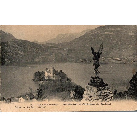 28 - Lac D'annecy - St Michel et Château de Duingt