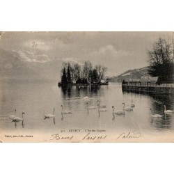 421 - ANNECY - L'Île des Cygnes