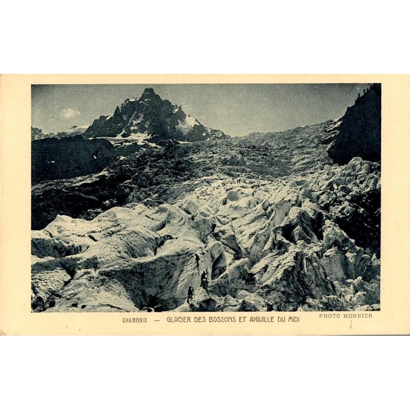CHAMONIX - GLACIER DES BOSSONS ET AIGUILLE DU MIDI