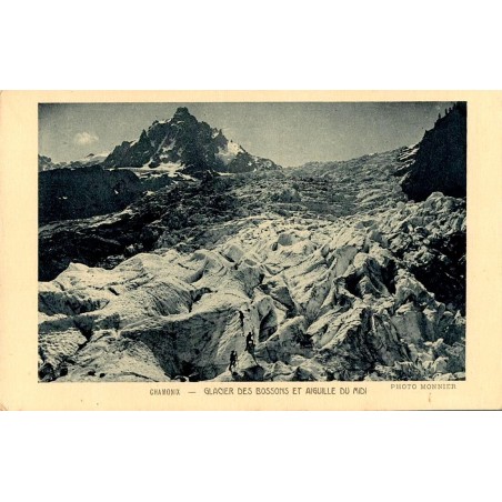 CHAMONIX - GLACIER DES BOSSONS ET AIGUILLE DU MIDI