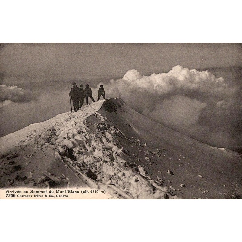 Arrivée au Sommet du Mont Blanc (4810 m) - 7206