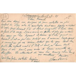 Carte postale ancienne Samoëns Haute-Savoie vue générale