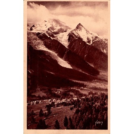 5 - CHAMONIX MONT BLANC (Hte Savoie) - La Vallée de Chamonix vue du téléphérique de Planpraz