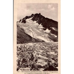 923 - CHAMONIX-MONT-BLANC - Glacier d’Argentière et l'Aiguille d'Argentière (3901m)