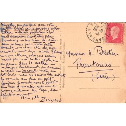 Carte postale ancienne massif du Mont-Blanc Aiguilles de Chamonix