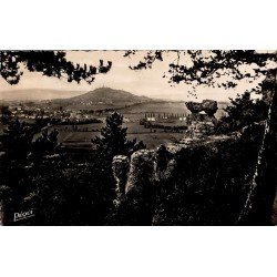 Carte postale ancienne de Vesoul en Haute-Saône montrant le Sabot de Frotey La Motte dans un paysage régional