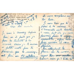 Carte postale ancienne Annecy Le France La Tournette