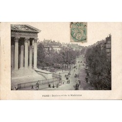 CPA PARIS - Boulevard de la Madeleine
