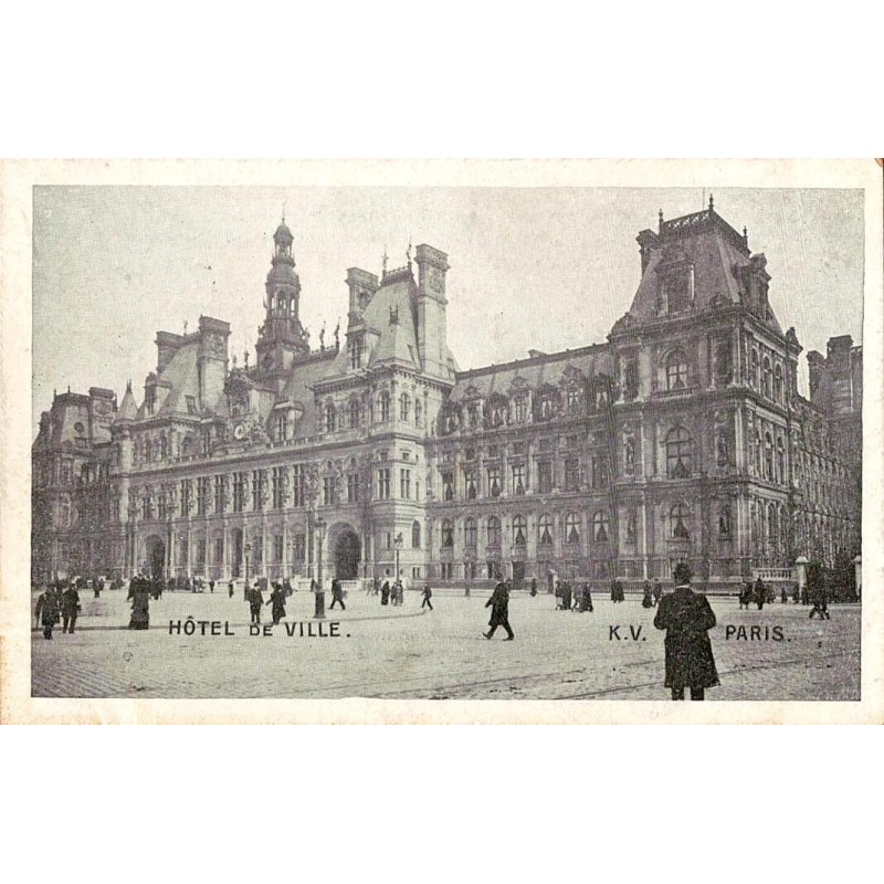 PARIS - Hôtel de VILLE - K.V.