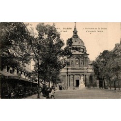 669 - PARIS (5ème) - La Sorbonne et la Statue d'Auguste Comte