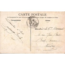 Carte postale ancienne Paris Bois de Boulogne Belvédère