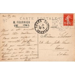 Carte postale ancienne Paris avenue du Bois de Boulogne