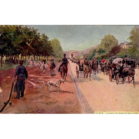 PARIS - Avenue du Bois de Boulogne