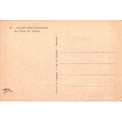 Carte postale ancienne Allevard-les-Bains Tour du Treuil
